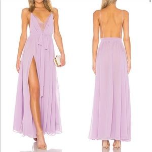 Michael Costello x Revolve Justin Gown Lavender